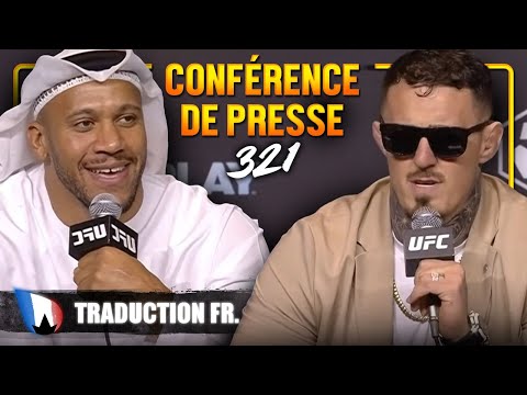 UFC 321 Tom Aspinall vs. Cyril Gane: Press Conference in French