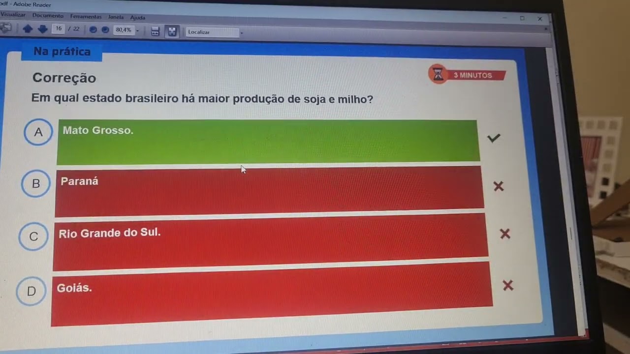 Agropecuária e práticas extrativistas.
