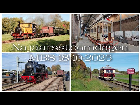 MBS Najaarsstoomdag 2025, dag 1 "Stoom & Diesel" tussen Haaksbergen en Boekelo (NL)