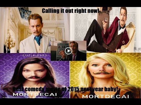 Mortdecai starring Johnny depp movie reaction trailer review time!