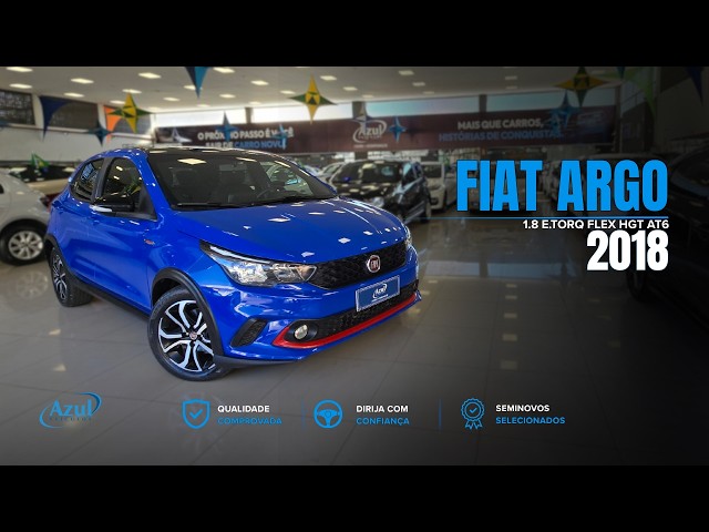 Vídeo FIAT ARGO 1.8 E.TORQ FLEX HGT AT6