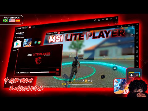 🔥POR FIN Salió el MSI LITE para PC GAMA BAJA Y MEDIA💻FPS ESTABLES - Cómo DESCARGAR Free Fire en PC