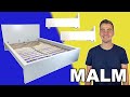 MALM 2 Drawer Bed Frame IKEA Tutorial