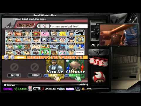 SSV Brawl Singles Winners Finals - Attila vs Tinman