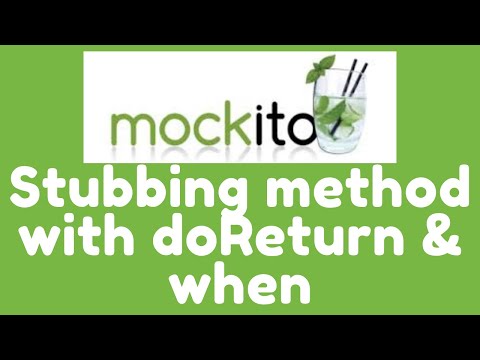 Mockito 3 - Stubbing method with doReturn() and when()