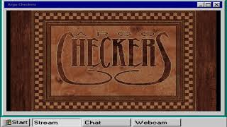 Argo Checkers (MS-DOS) - A Simple Checkers Game On The Computer