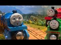 Thomas Gets Bumped Crash Scene Wooden Remake