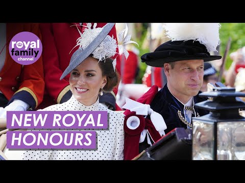 Prince William & Princess Kate Receive Historic Royal Honours