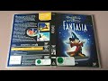 Opening And Closing To Fantasia Disney Videos DVD Australia 2000 2002 Reprint