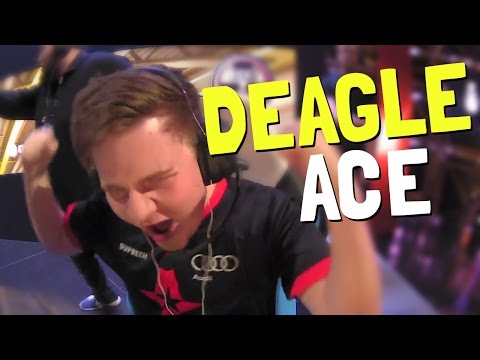 DUPREEH DEAGLE ACE, KARRIGAN 1V3 CLUTCH (CS:GO EPIC MOMENTS #17)