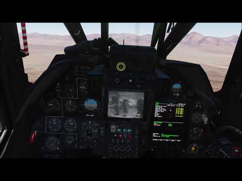 Ka-50 Combat game play in the updated cockpit DCS World 2.5.6