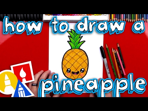 How To Draw A Cartoon Pineapple... - SafeShare How To Draw A Cartoon Pineapple... - SafeShare