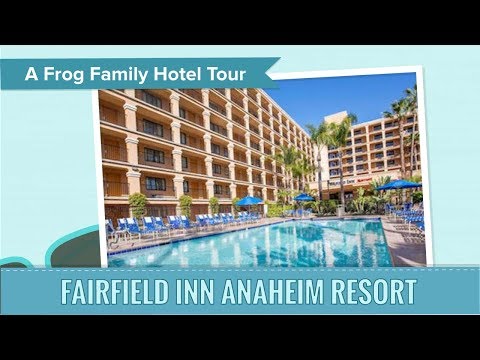 Anaheim Hotel Tour - Fairfield Inn Anaheim Resort, an Undercover Tourist Postcard