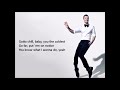 Justin Timberlake - Filthy (Lyrics Video)