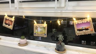 How to make photo frame with icecream sticks | DIY Model