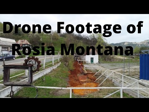 Drone Footage of Rosia Montana