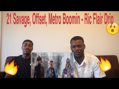 21 Savage, Offset, Metro Boomin - Ric Flair Drip | REACTOIN