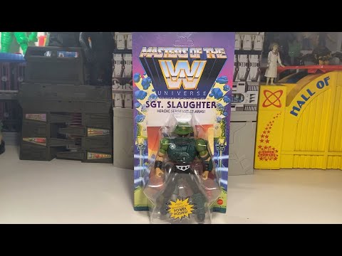 Masters Of The WWE Universe SGT Slaughter !!!
