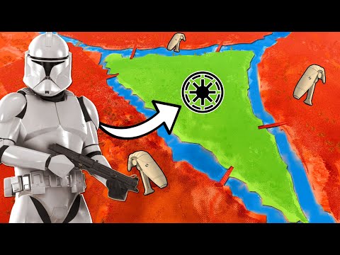 Can 500,000 Clones Hold ISLAND vs 3.5 MILLION DROID ARMY!? - UEBS 2: Star Wars Mod