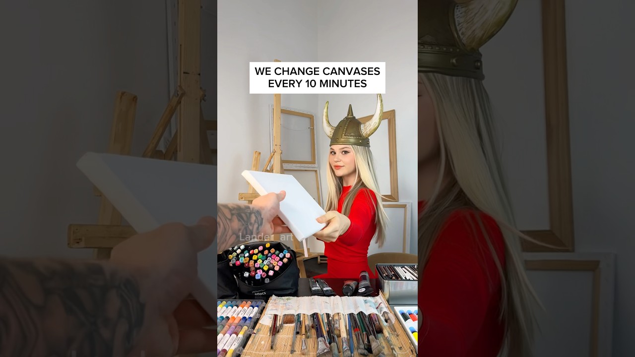 WE CHANGE CANVASES EVERY 10 MINUTES🥵 DO YOU LIKE MORE 1 OR 2? #howtotrainyourdragon #art #toothless