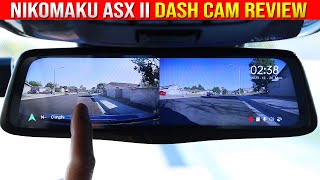 NikoMaku 2.5K Mirror Dash Cam AS-X2 Review (GPS & Park Mode)