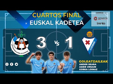Cuartos de Final 20/21 | CADETE VASCA | Antiguoko 3 vs Eibar 1