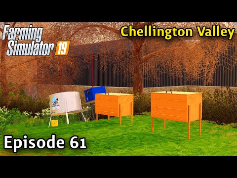 FS19 Timelapse - Chellington Valley Seasons Yr4 Ep 61 SETTING UP A HONEY PRODUCTION