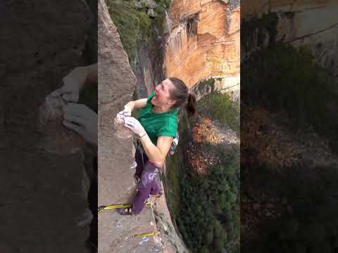 Climber falls! Follow for more #rockclimbing