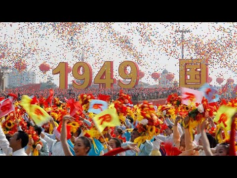 Watch: Celebrations mark 70th anniversary of China as protests in Hong Kong escalate