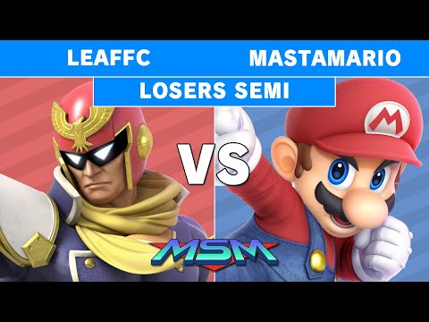 MSM 188 - LeafFC (Falcon) vs POW | Mastamario (Mario) Losers Semi - Smash Ultimate