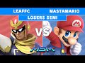 MSM 188 - LeafFC (Falcon) vs POW | Mastamario (Mario) Losers Semi - Smash Ultimate