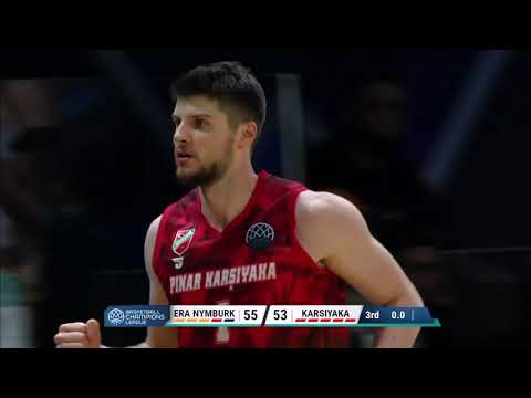 Pinar Karsiyaka - ERA Nymburk 84-73: Metecan Birsen (12 points, 13 rebounds, 2 assists)