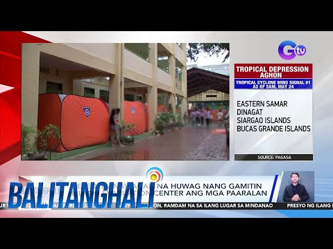 DepEd, nananawagan na huwag nang gamitin bilang evacuation center ang mga paaralan Balitanghali