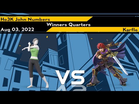 [Smash Ultimate] Ho3K | John Numbers vs Karflo - Xeno252 (W.Quarters)