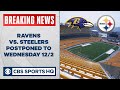 Baltimore and Pittsburgh's Week 12 matchup rescheduled... AGAIN | NFL News | CBS Sports HQ