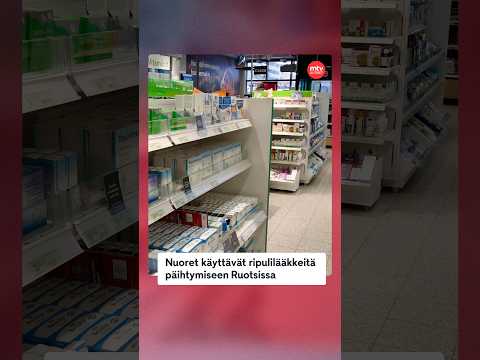Nuoret käyttävät ripulilääkkeitä päihtymiseen Ruotsissa