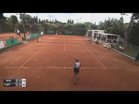 CAMILLA ROSATELLO V DALILA SPITERI - W25 SANTA MARGHERITA DI PULA (2°set)