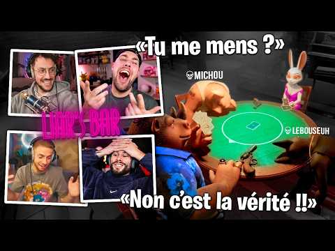Qui sera le plus gros menteur de la Team Croûton ? (Michou ragequitt...)
