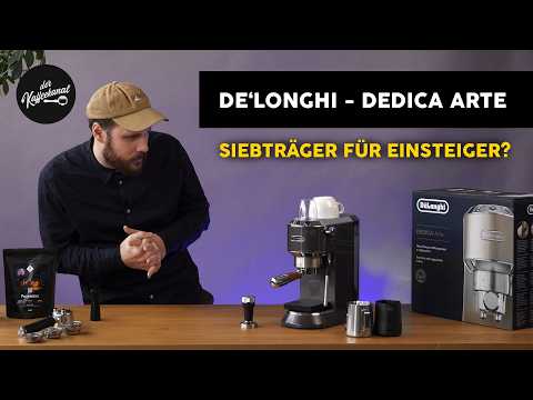 De'Longhi Dedica Arte Siebträger im Test - Klein aber fein!