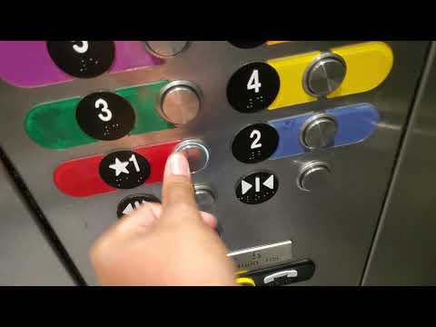 Thyssenkrupp Traction Elevator at Central Excalibur Parking Garage Las Vegas, NV