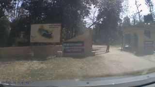preview picture of video 'Veeresh Malik Road Flicks 038 - Approaching Kalagarh Tiger Reserve inner core area'
