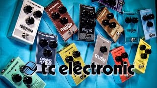 New TC Electronic pedals -  unboxing all 13