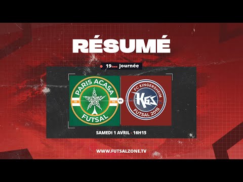 D1 Futsal - J19 Paris ACASA vs FC Kingersheim