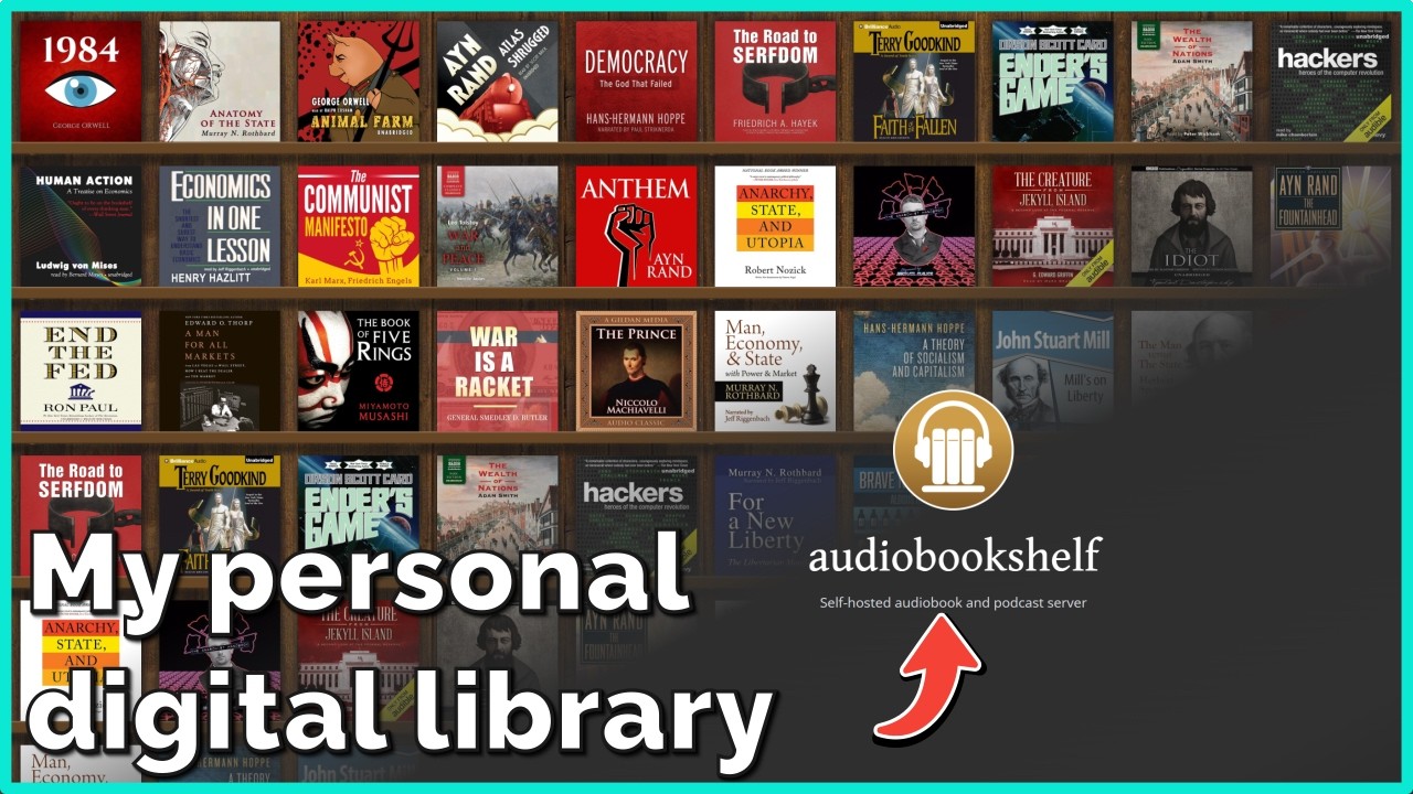 Audiobookshelf - A Free, OpenSource Way to Listen to Audiobooks
