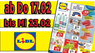 LIDL Prospekt Flugblatt | Angebote und Aktionen | Gültig von 17/02 Bis