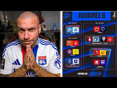 LIGUE 1 J6 : PRONOS 🔥LILLE-LYON ET STRASBOURG-OM ! GROS RISQUE, GROS GAIN ?!