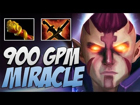 Liquid.Miracle Anti-Mage with 900 GPM in 7.20 | Dota Gameplay