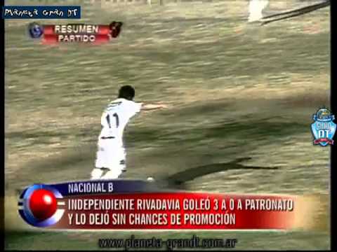 Insólito gol no cobrado a Independiente Rivadavia