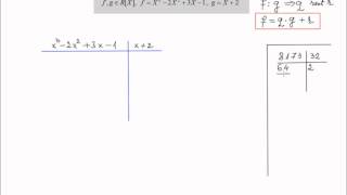 Impartirea Polinoamelor