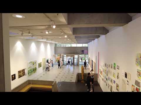 多摩美術大学 OPEN CAMPUS 2021-16-1　絵画北棟エントランス展示〜日本画・油画・版画〜